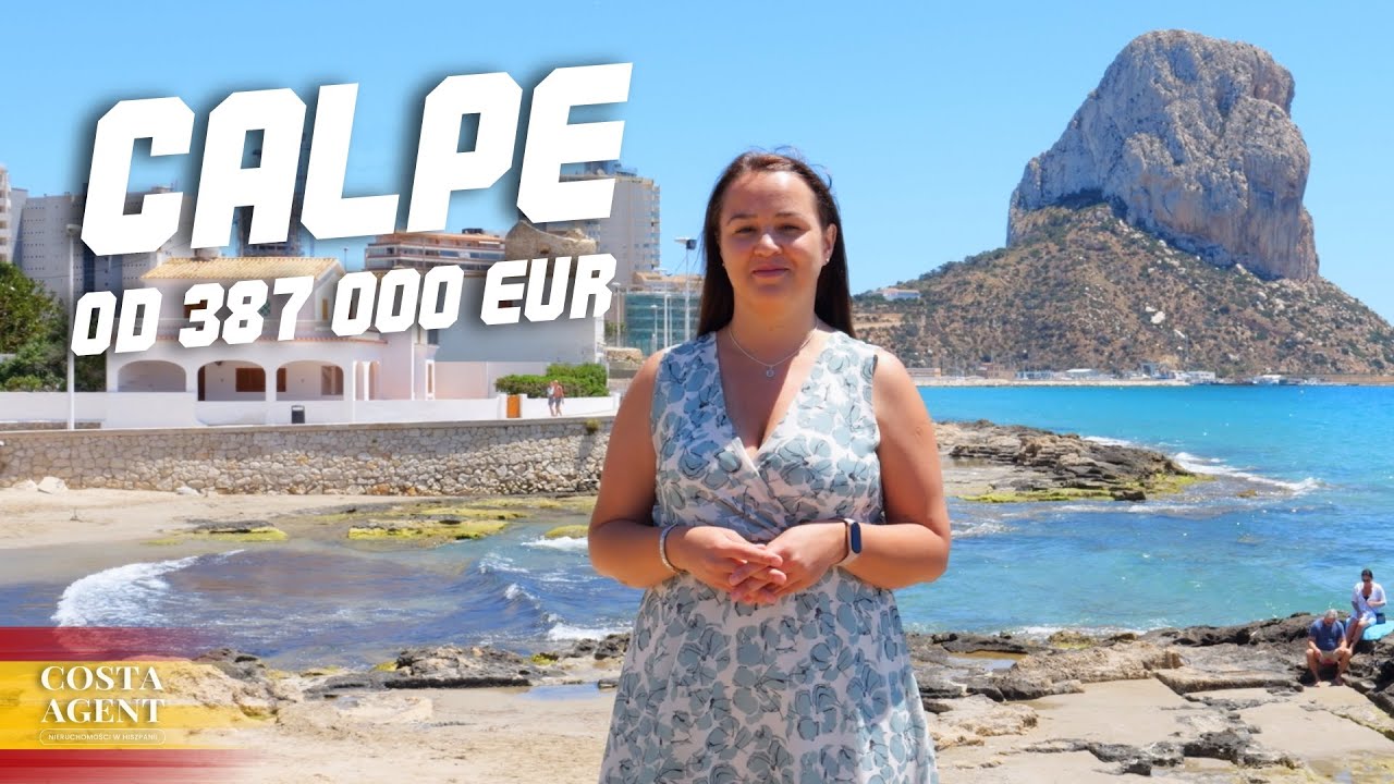 Nowe apartamenty nad Morzem Śródziemnym w hiszpańskim Calpe na wybrzeżu Costa Blanca!