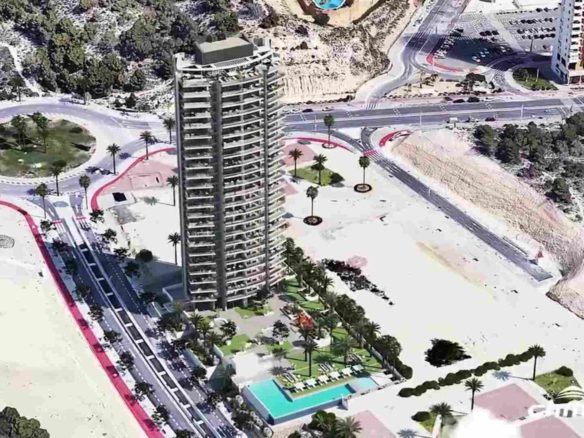 Torre Sakura - mieszkania nad morzem