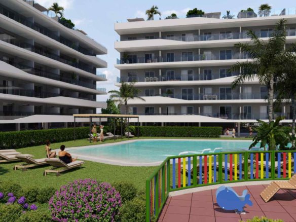 Sunset Beach - apartamenty z widokiem na morze w Hiszpanii