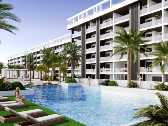 Mieszkania nad morzem w Hiszpanii w Eden Beach La Mata