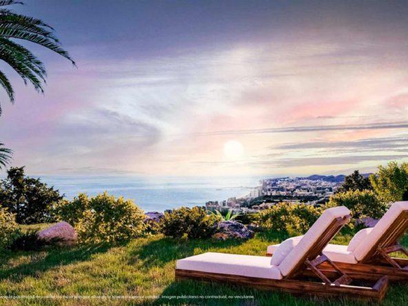 Lomas del Higueron - widok na morze