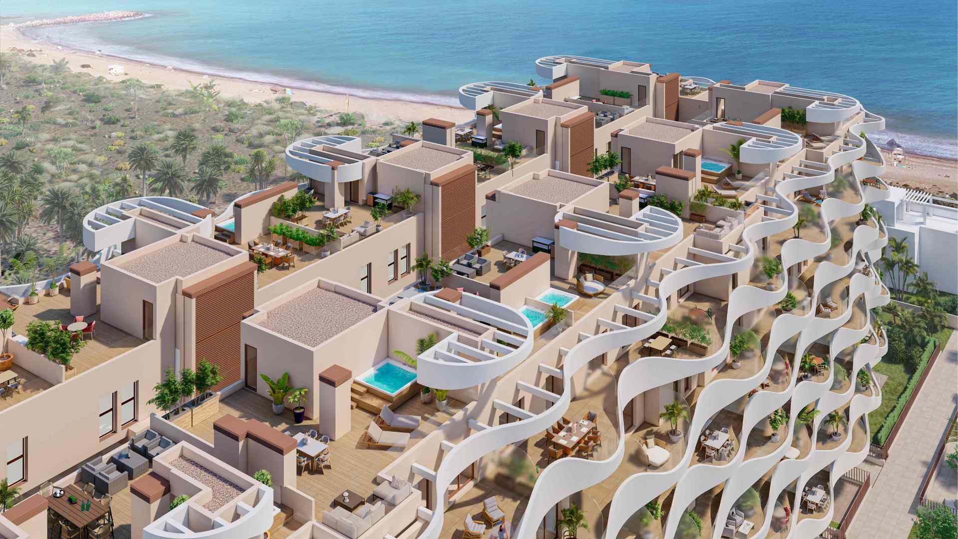Dune Mediterranean - apartamenty w Hiszpanii w pierwszej linii brzegowej