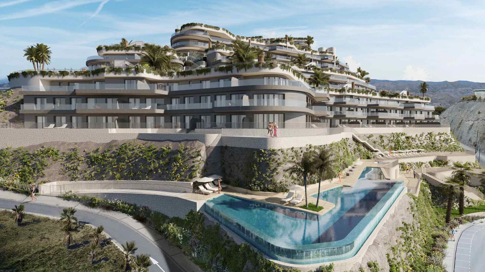 Isea Calma apartamenty z widokiem na morze w Hiszpanii