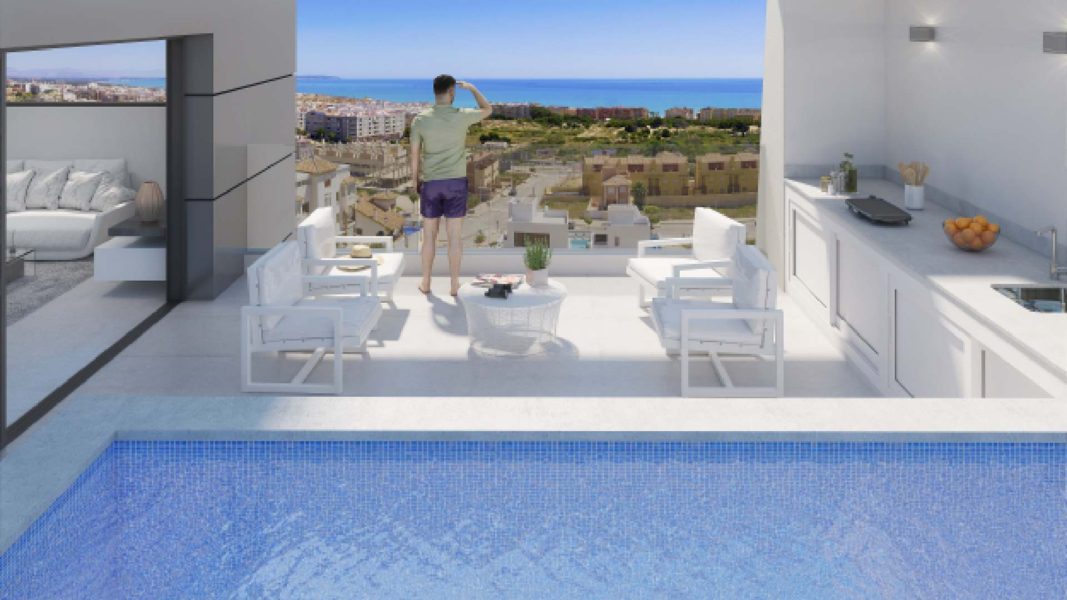 Mieszkania z widokiem na morze w Hiszpanii w Mirador del Mediterraneo