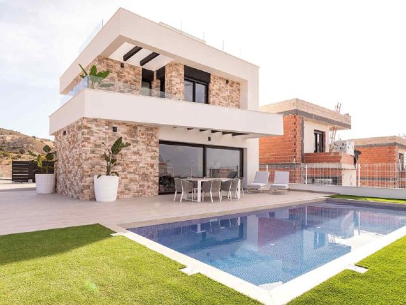 Severiano Resort wille z widokiem na Costa Blanca