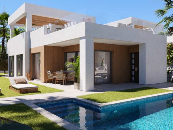 Sunrise Bay wille na wybrzeżu Costa Blanca