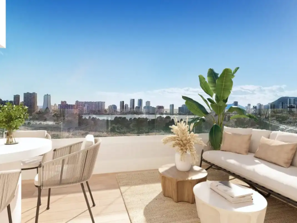 Calpe widok na morze