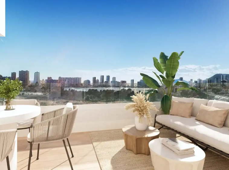 Calpe widok na morze