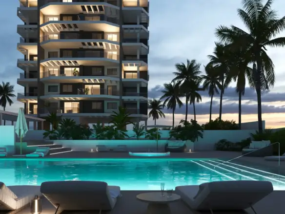 Calpe Alicante apartament z widokiem na morze