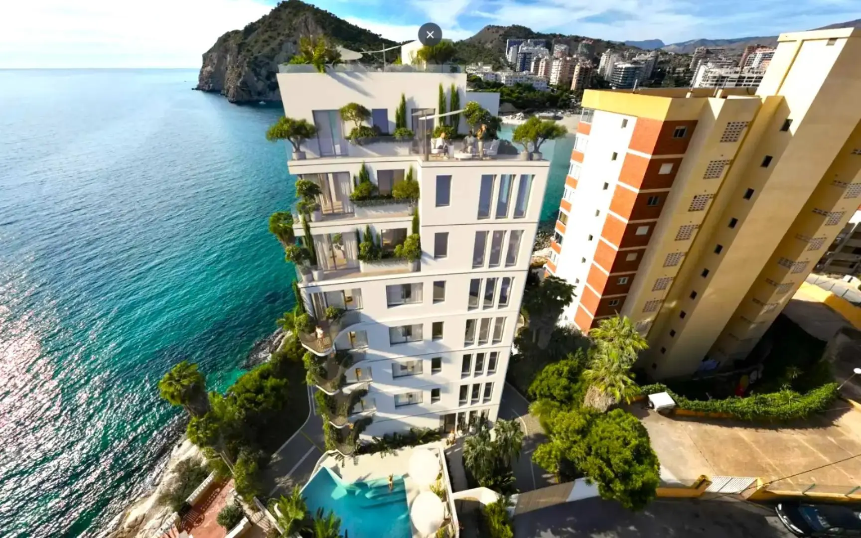 proa-tower-1 Benidorm Finestrat apartamenty na sprzedaż pierwsza linia brzegowa