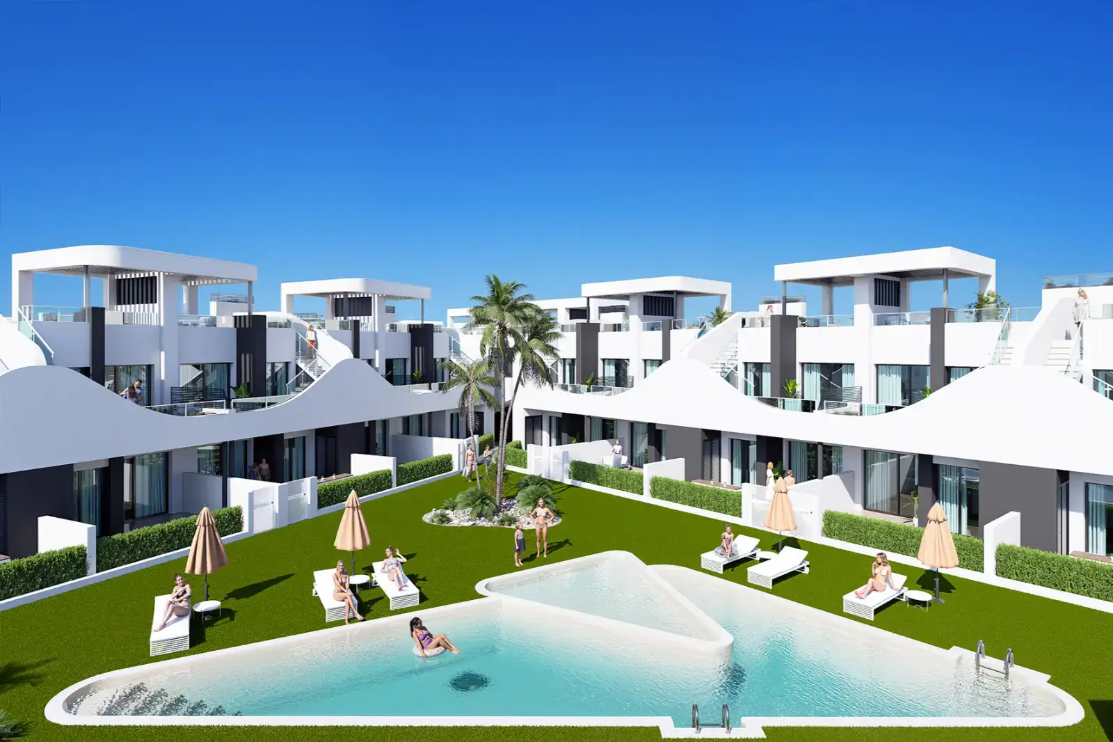 Residential Saito – nowy kompleks mieszkaniowy Alicante Costa Blanca