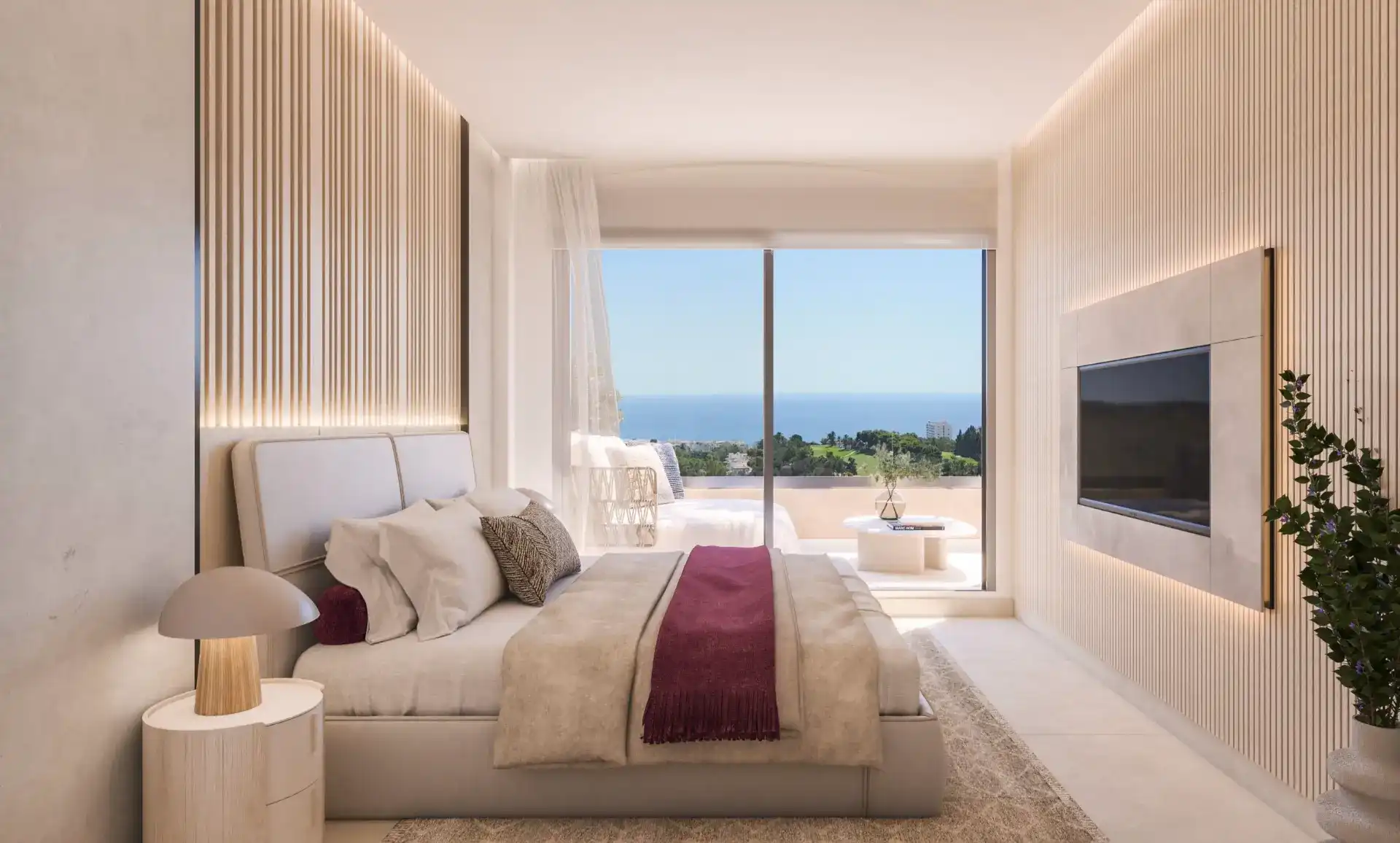 ABELIAS – Luksusowe apartamenty z widokiem na morze i pole golfowe